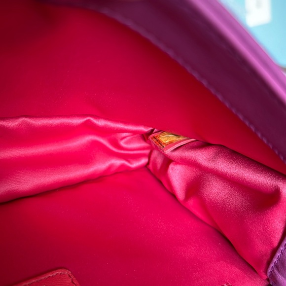 🔥 price drop! Chanel pink Patent Leather Multicolor CC Flap Chain Bag - Picture 17 of 17